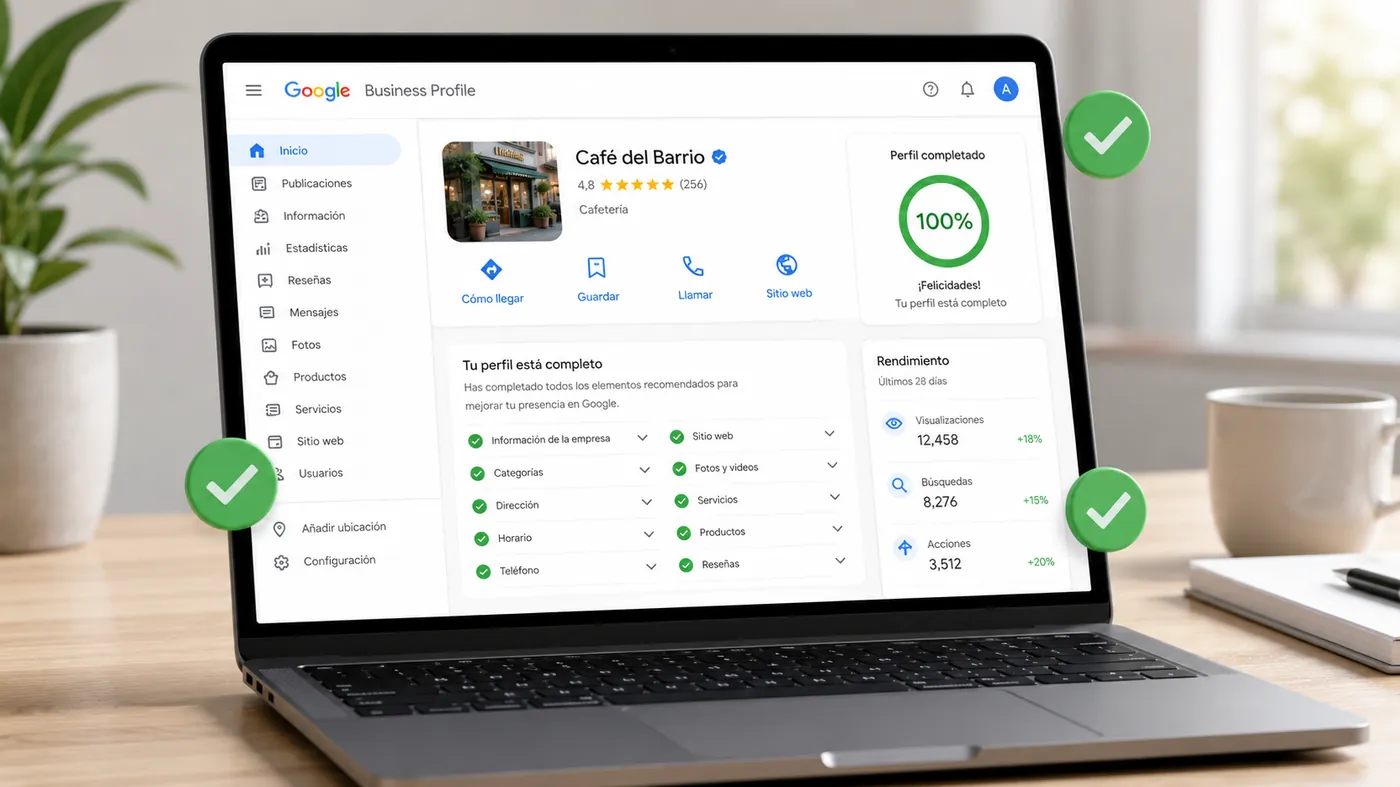 Optimiza tu perfil de Google Business: checklist 2026