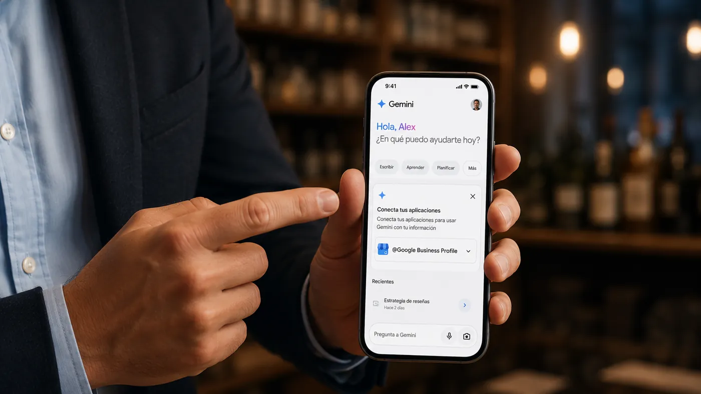 Google te acaba de regalar un empleado: Gemini ya maneja tu perfil de Google Business