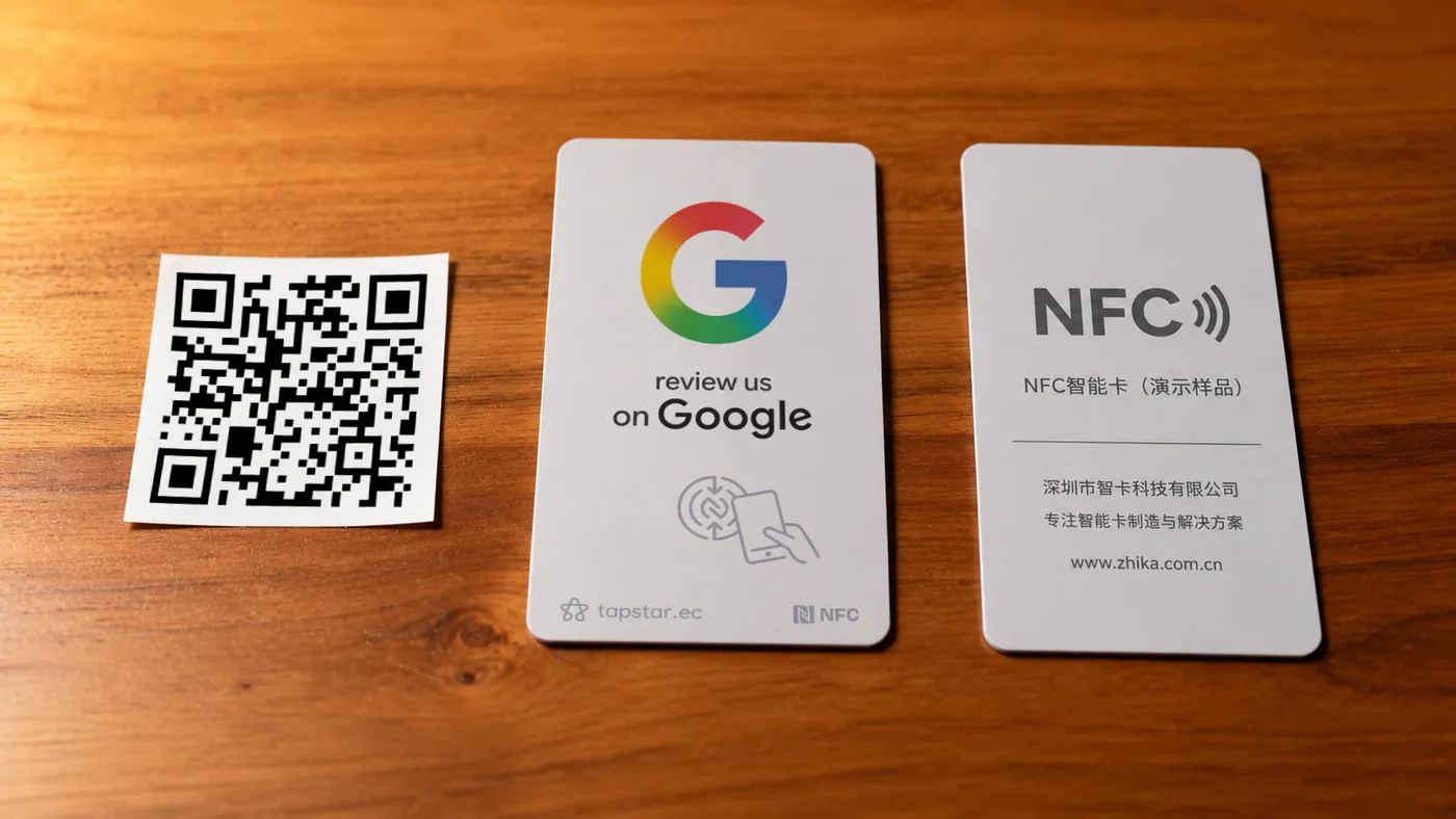 Tapstar vs. sticker QR vs. tarjeta NFC genérica: qué le conviene a tu negocio