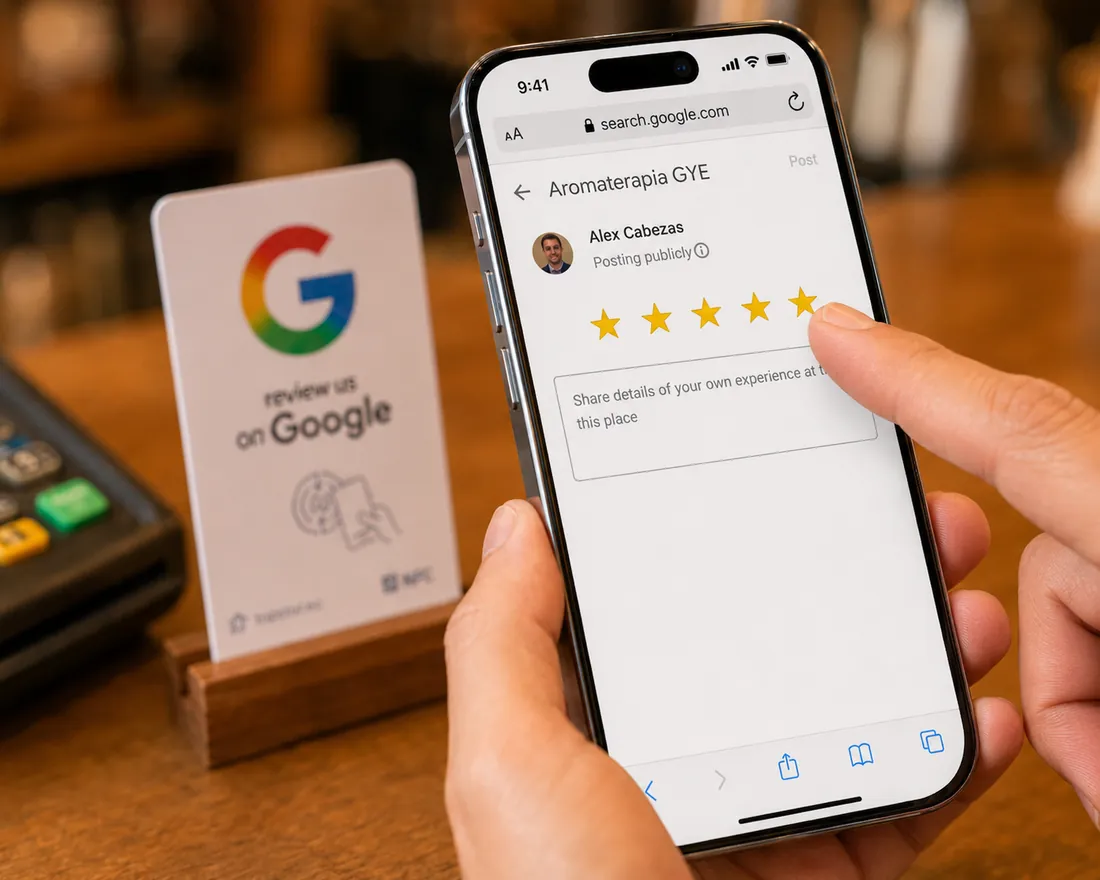 Tus reseñas aumentan en Google